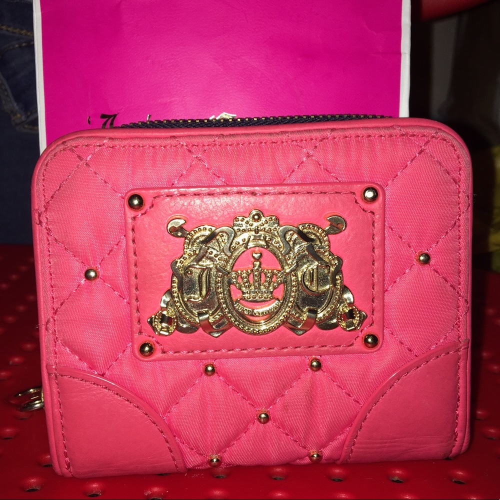 NEW!! Juicy Couture Wallet with JC paper bag