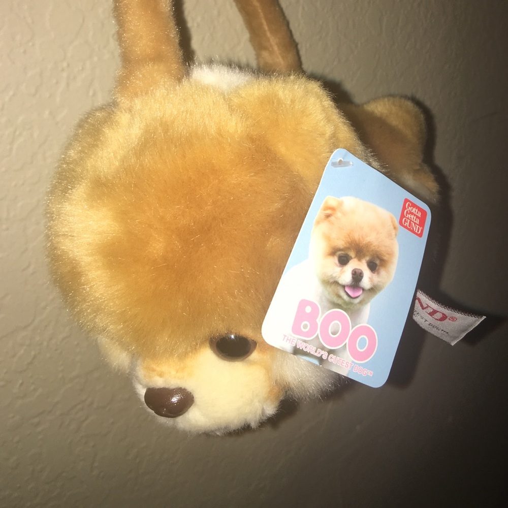 Boo worlds cutest dog earmuffs