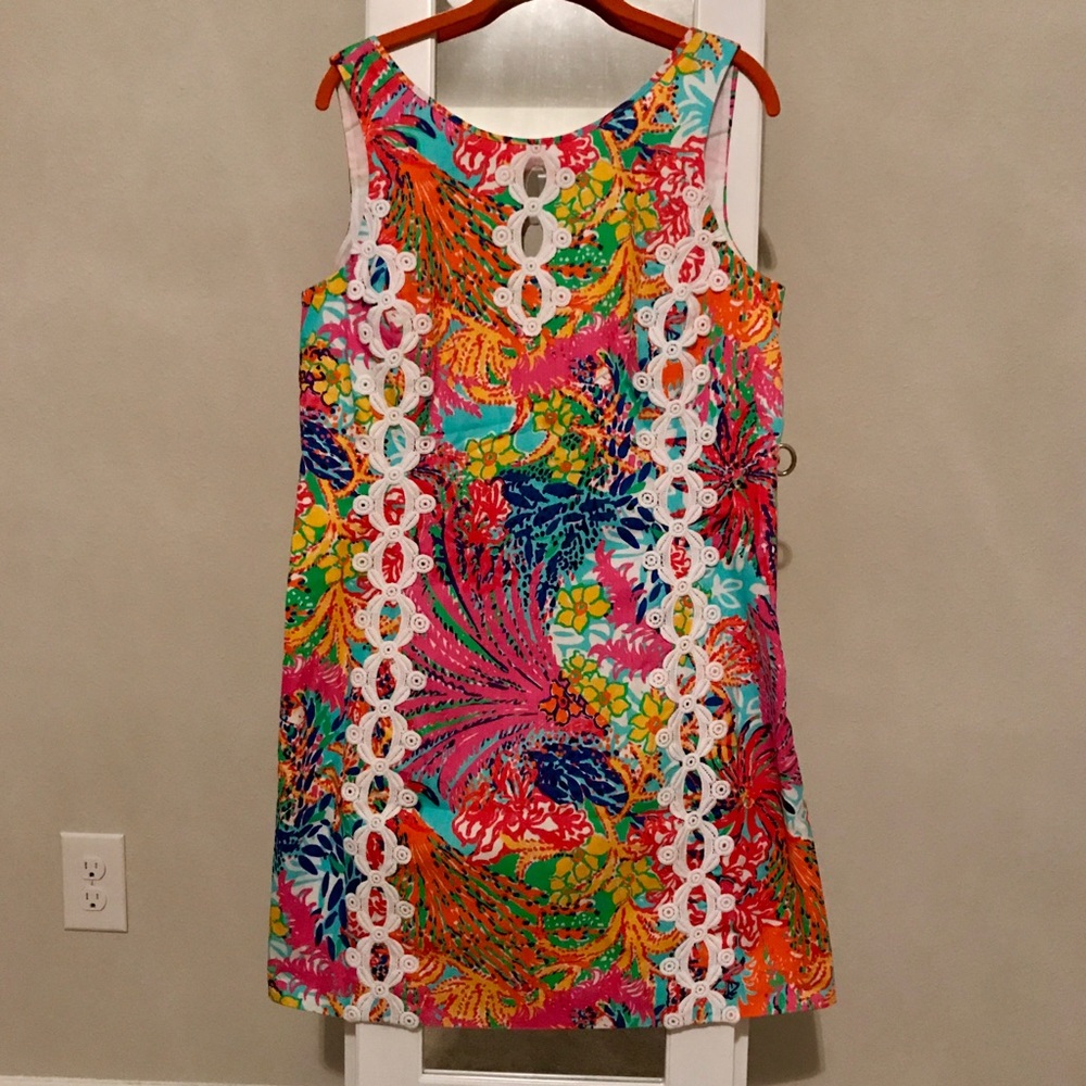 Lilly Pulitzer Fishing for Compliments Shift Dress