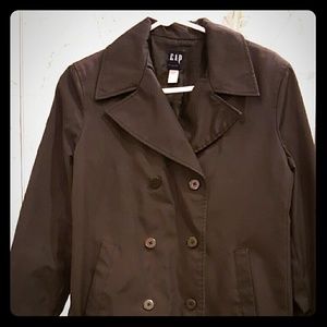 Waterproof rain trench jacket