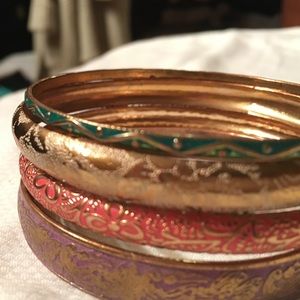 Gold tone Bangles!