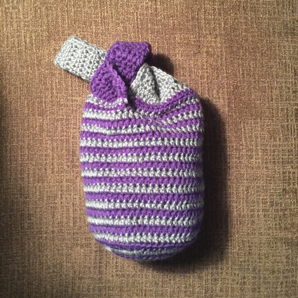 HANDMADE. Crocheted Japanese Knot Bag. - Picture 1 of 4