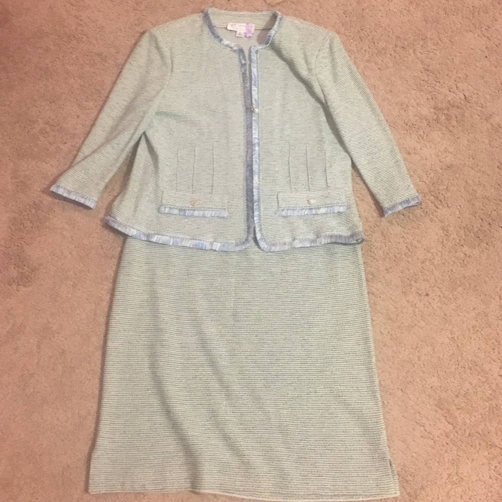 St John Skirt Suit
