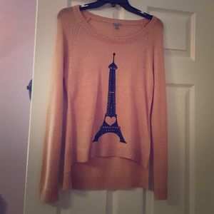 Charlotte Russe Eiffel Tower Sweater