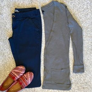 NWOT American Eagle Lightweight Grey Cardigan