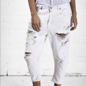 One Teaspoon Eagle Jeans in Frost