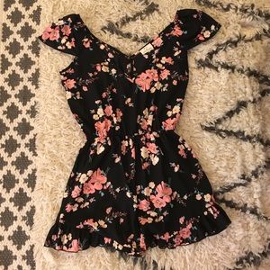 Urban Outfitters Floral Romper