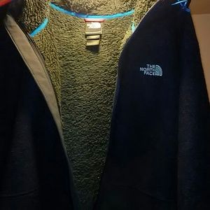 Northface navy blue mens jacket coat New