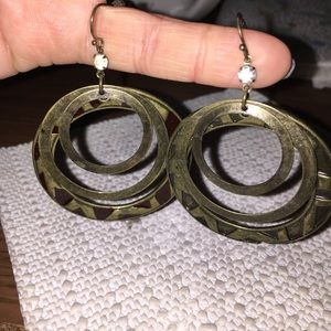 Antique Gold Earrings