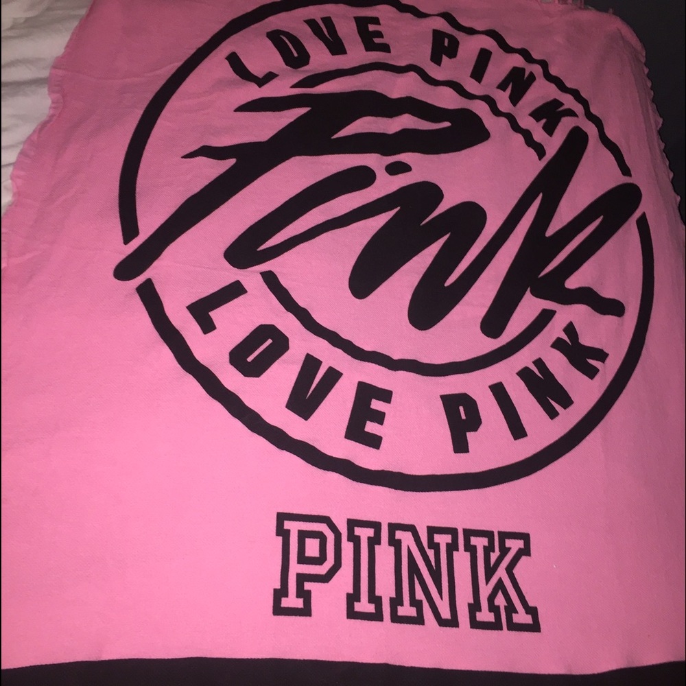 VS PINK blanket