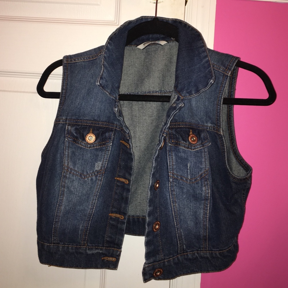 Denim vest