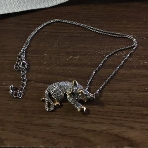 Silver Cat Necklace- Sale! 😺