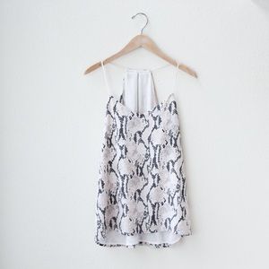 Snake Print Barcelona Tank