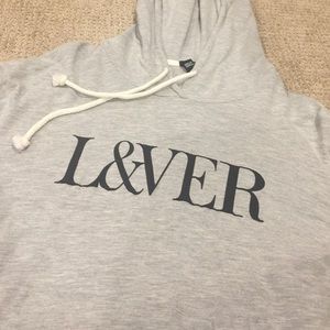NWOT L&VER Hoodie