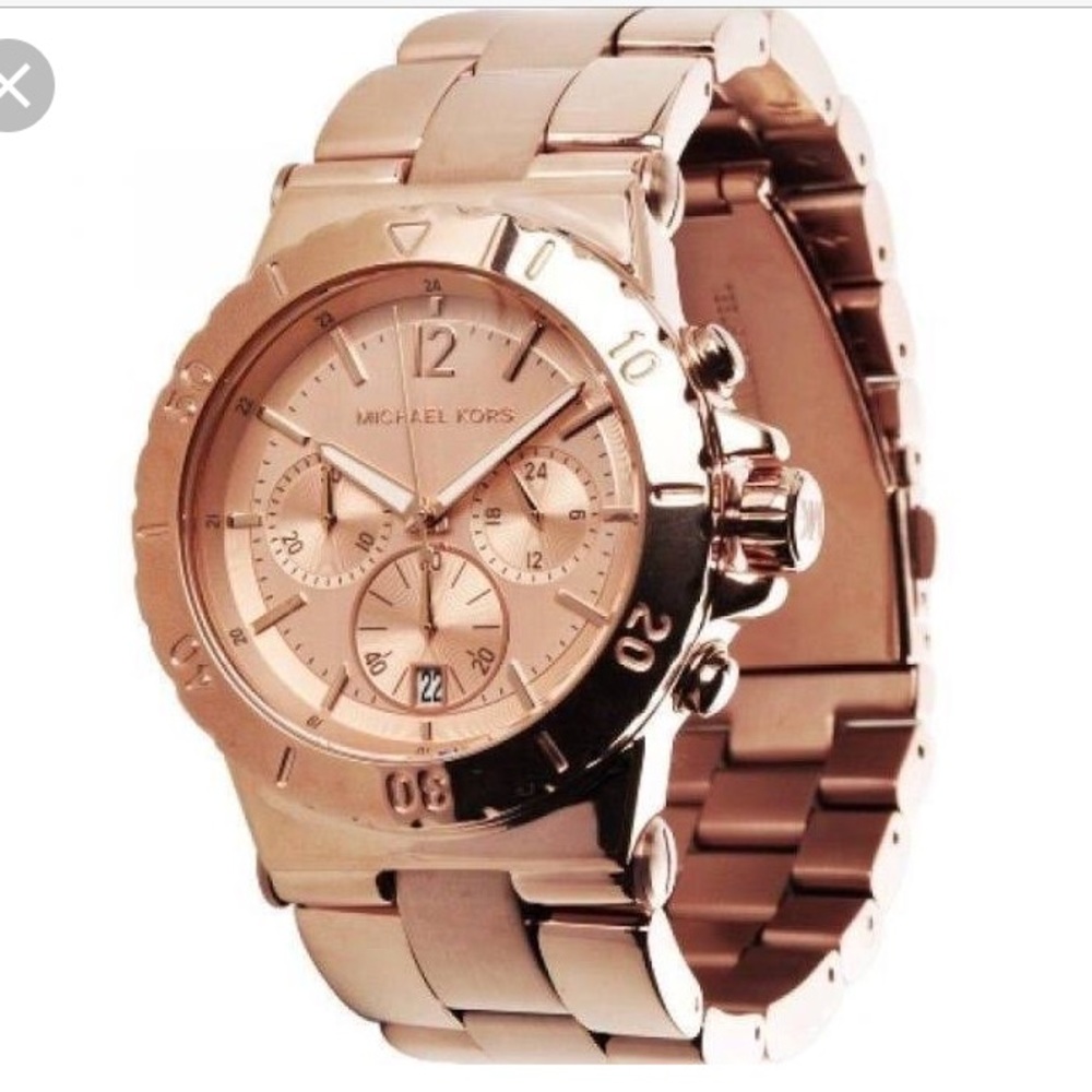 Rose Gold Michael Kors Watch
