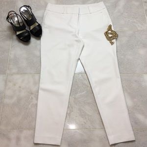 White:Ann Taylor Loft sz8,Marissa cut, Rivera pant