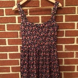 Sweet Floral Tank Dress