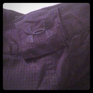 Men's Black Under Armour Golf Short