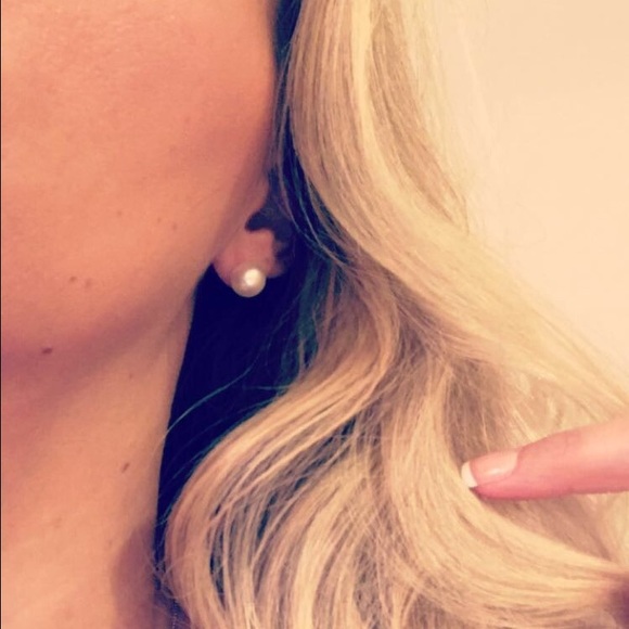 Pearl earrings - Picture 2 of 5