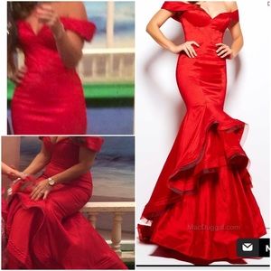 MacDuggal Red dress size 6