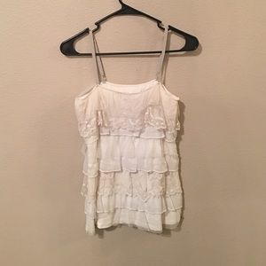 Abercrombie and fitch lace tank