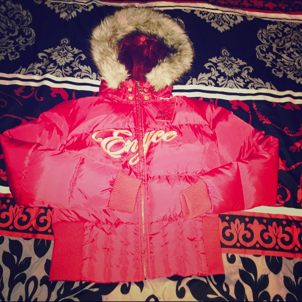 🎁FINAL BNWT EUYCE JEANS DOWN HOODED JACKET!🎀