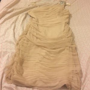 Champagne gold dress