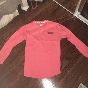 Victoria secret PINK crewneck sz small worn once!