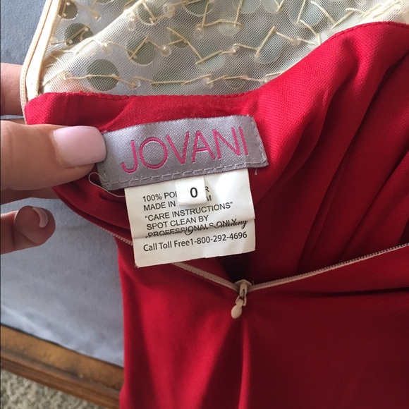 Red Jovani dress - Picture 4 of 4