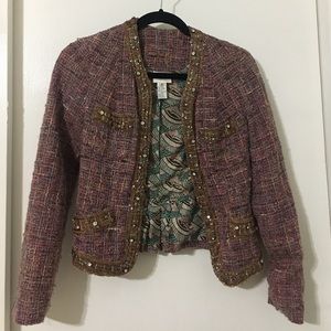 Tracy Reese - Chanel inspired tweed jacket