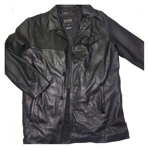 Large🎂 wilsons leather coat