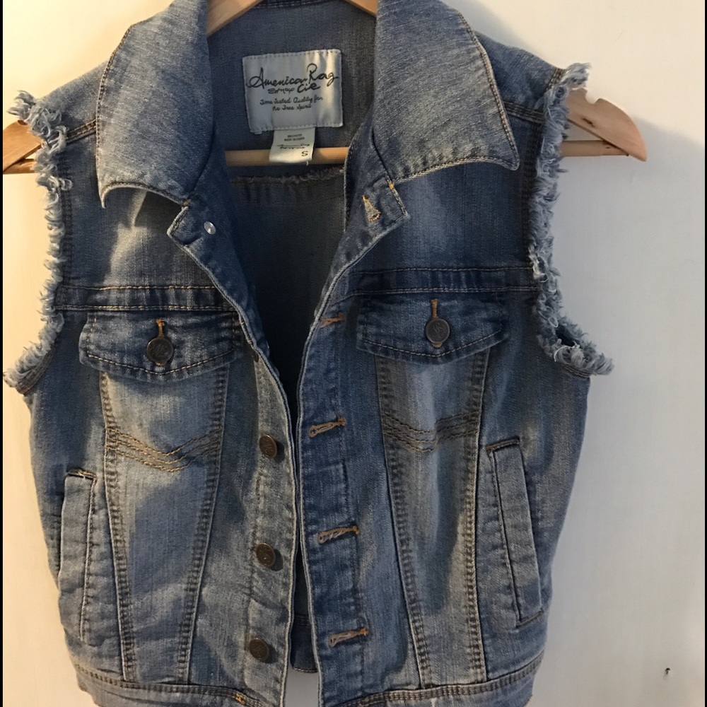 Denim vest