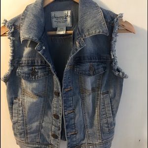 Denim vest