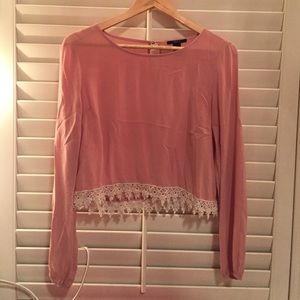 Blush Pink Long Sleeve