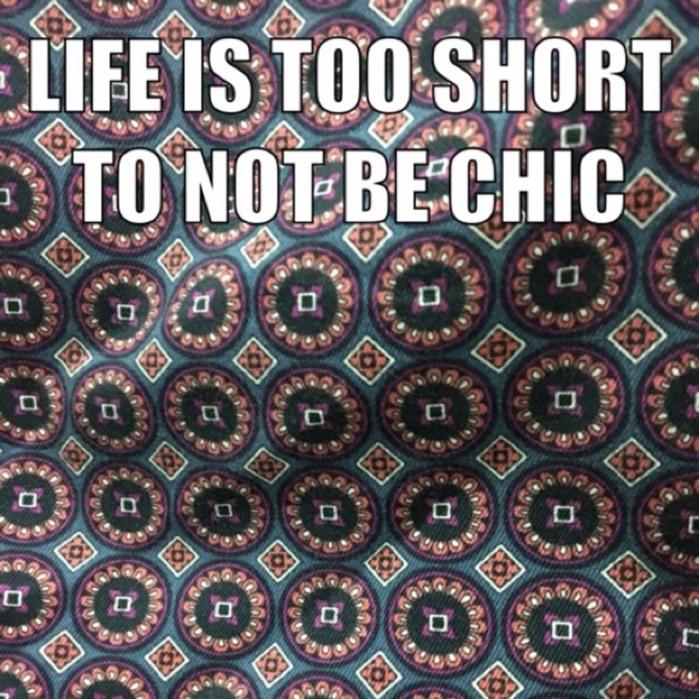 Be chic