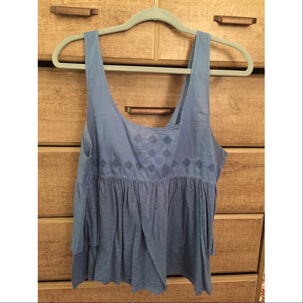 Blue American Eagle Top 💙