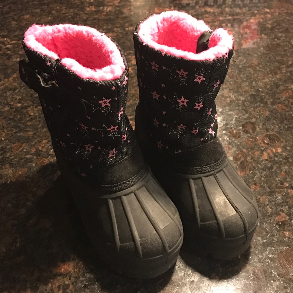 Little girl rain boots