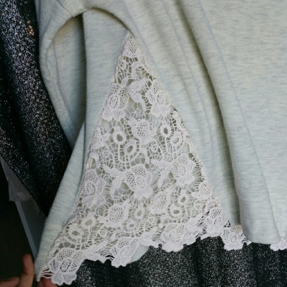 American Rag
Crochet Knit Panel Sweatshirt, Small - Picture 4 of 4