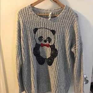 Panda sweater