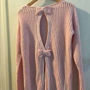 Bethany Mota Pink sweater