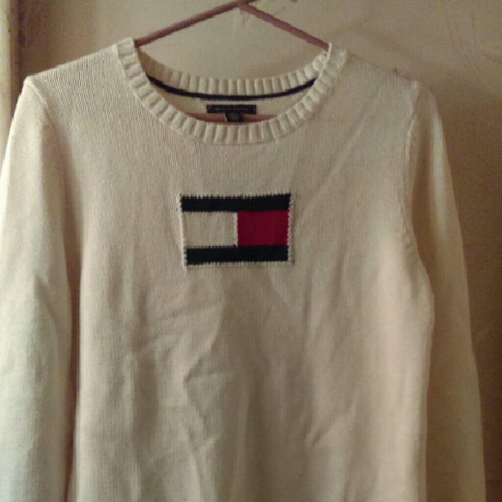 Vintage 90's Tommy Hilfiger Long Sleeve Sweater