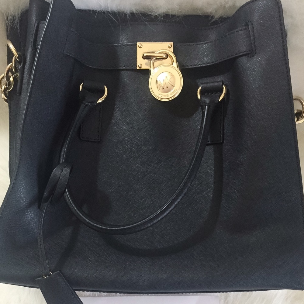 Michael Kors Large Hamilton Saffiano Tote