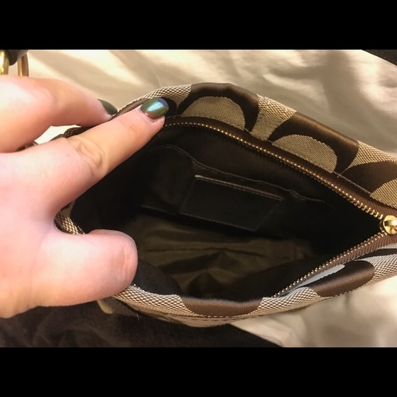 Coach Bags Authentic Coach Signature Small Shoulder Bag Poshmark