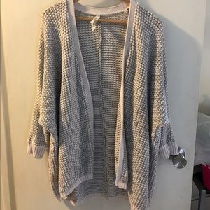 Grey cardigan