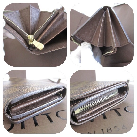 SOLD Authentic Louis Vuitton Wallet Damier Ebene - Picture 3 of 4