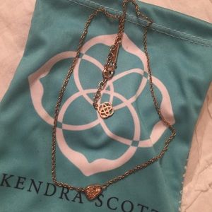 Price lowered*** Kendra Scott drusy necklace!