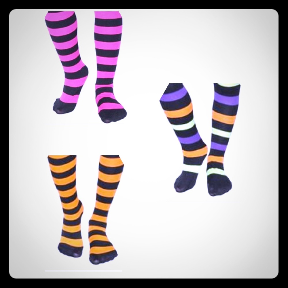 3 for 💲15 Pacific Legwear Tights Striped