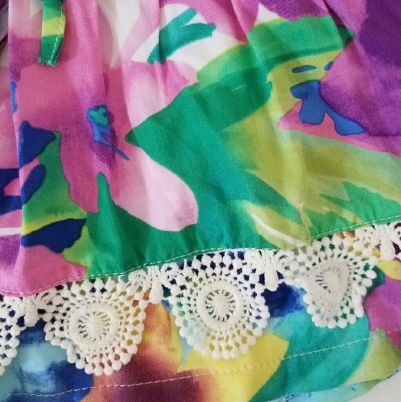 3/$30 LF US 2/4 Boho Crochet Skort Skirt Aus8 - Picture 3 of 4