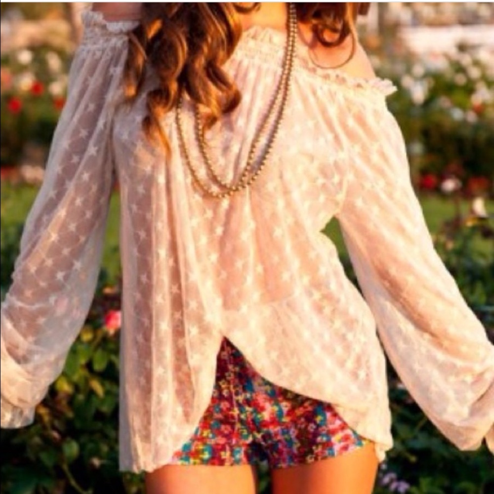 Show me your mumu off-the-shoulder top