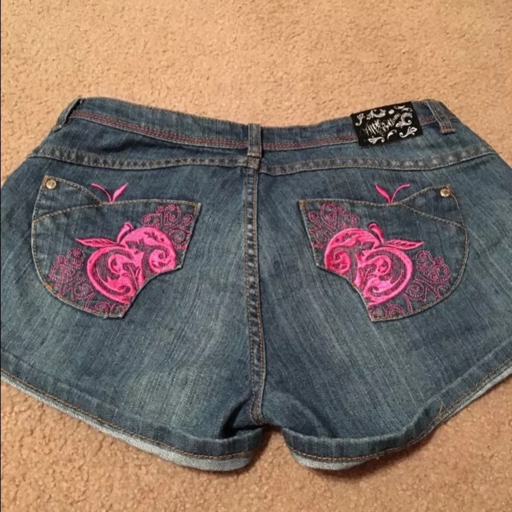 Apple bottom jean shorts 11/12 hot pink